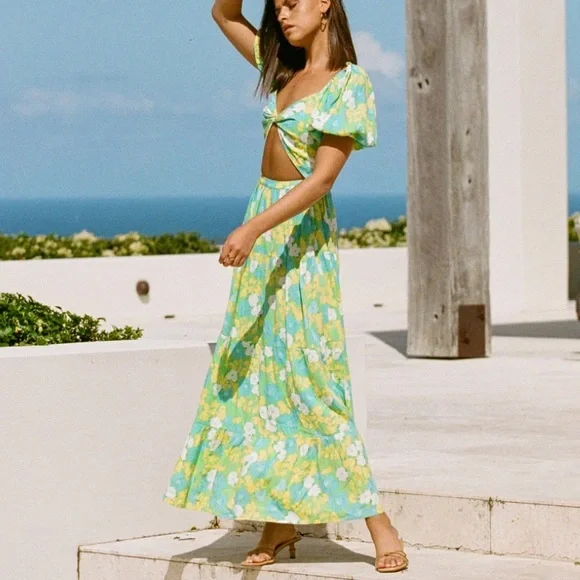 Sabo Skirt Belle Cutout Maxi Dress - Picture 4 of 6